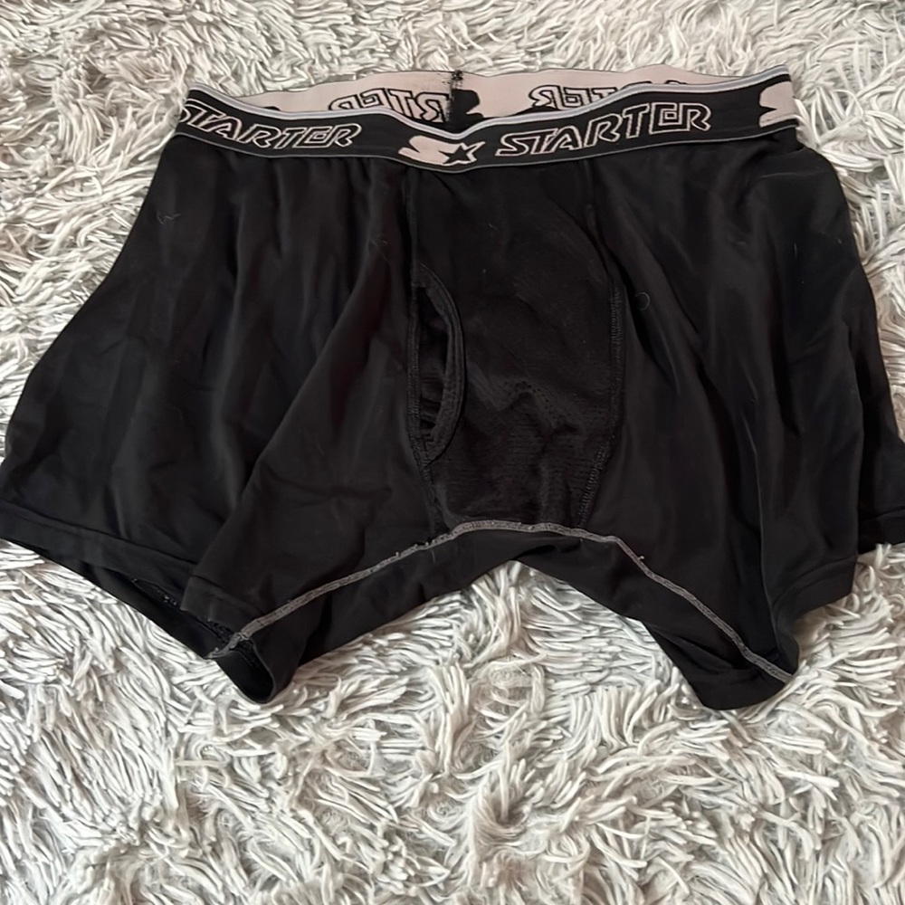 black boxers
